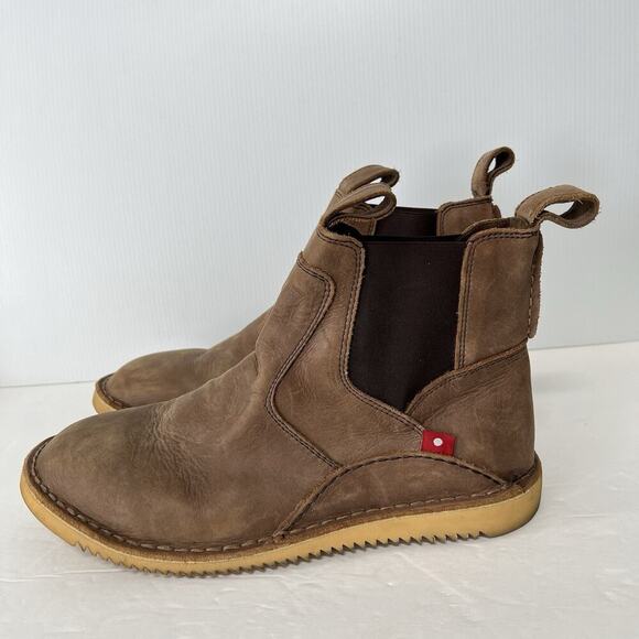 Huckberry Oliberté Mudiko Chelsea Boots in Antique Brown Leather Size 41 / 9 - Picture 6 of 13